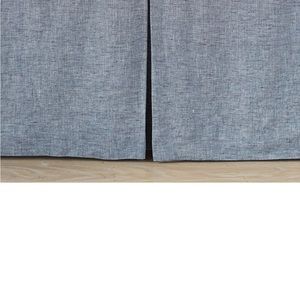Pottery Barn Asher Bear crib skirt